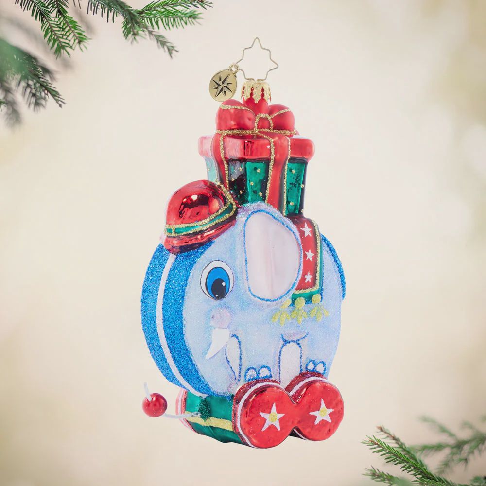 TINY TRUNK TRAVELER ORNAMENT