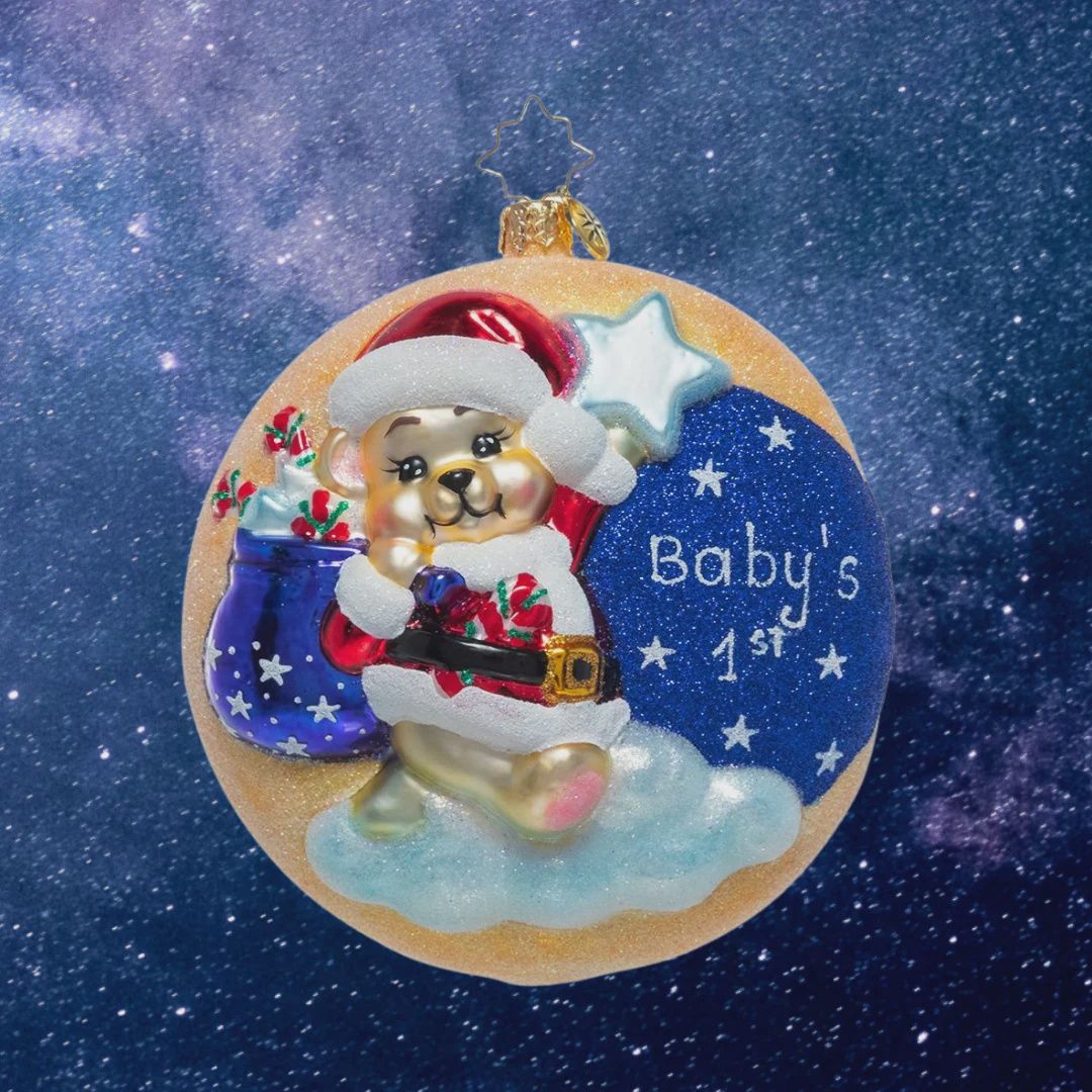 DARLING 1ST CHRISTMAS ORNAMENT