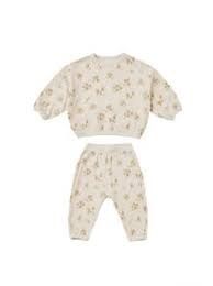 WAFFLE SLOUCH SET GINGERBREAD 12-18M
