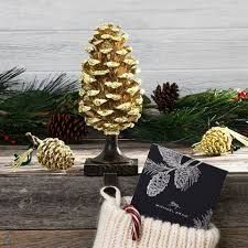 PINE CONE STOCKING HOLDER