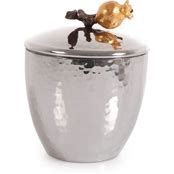 POMEGRANATESUGAR POT W SPOON