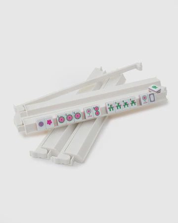 WHITE ACRYLIC RACK &amp; PUSHERS