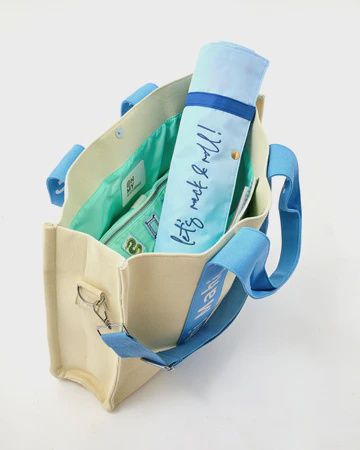 LIGHT BLUE MAHJ IT ALL BAG
