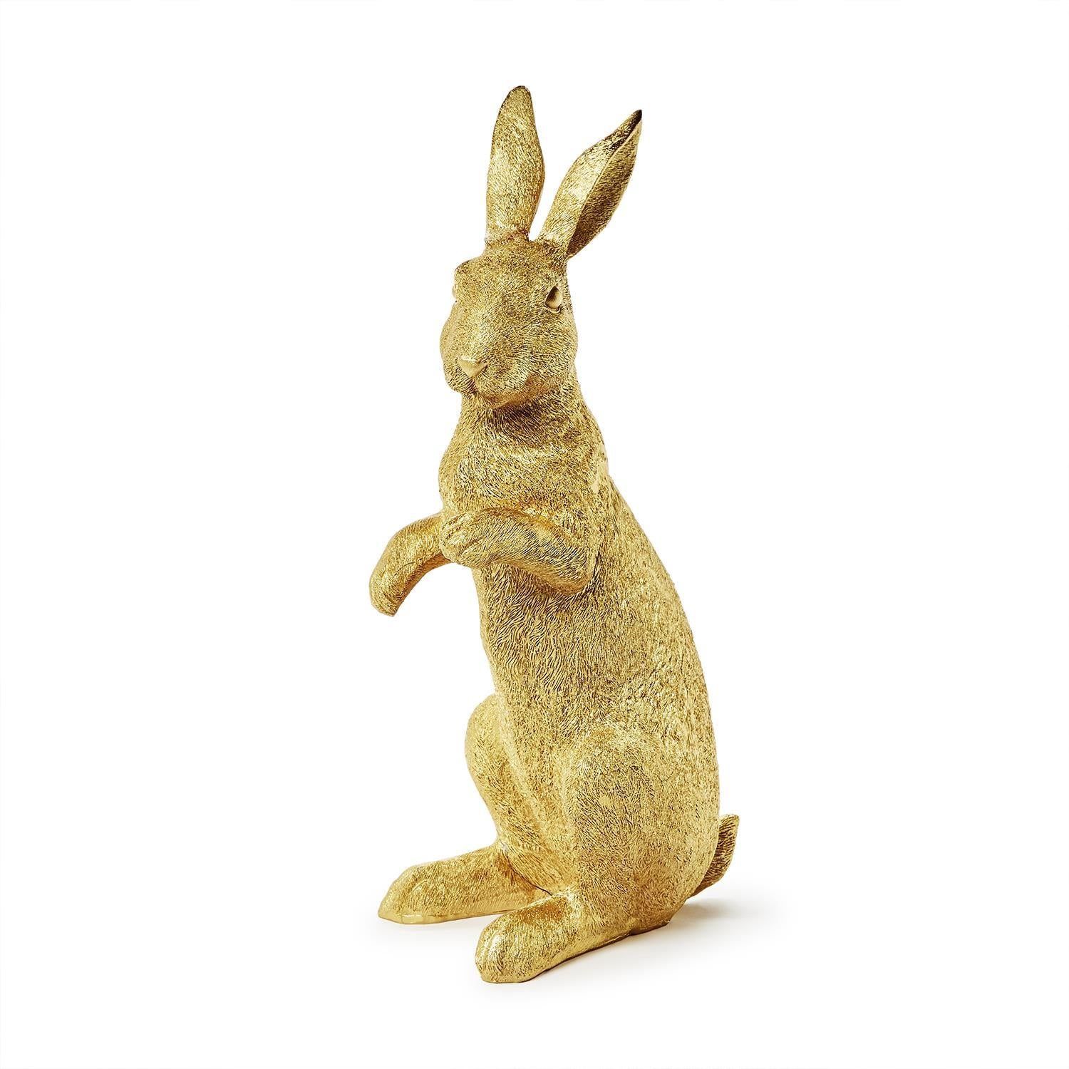 GOLDEN BUNNY DECOR