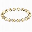 EXTENDS CLASSIC GRATEFUL 5MM BEAD BRACELET MIXED METALET MIXED METAL