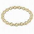 EXTENDS CLASSIC GRATEFUL GOLD 5MM BEAD BRACELET