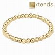 EXTENDS CLASSIC GOLD 5MM BEAD BRACELET