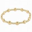EXTENDS CLASSIC SINCERITY GOLD 6MM BEAD BRACELET