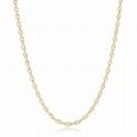 17&quot; CHOKER LOVE CHAIN GOLD