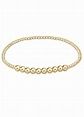 CLASSIC GOLD BEADED BLISS 2MM BEAD BRACELET 4MM GOLD