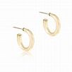 ROUND GOLD 4 MM HOOP