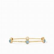MILANO LUXE BAHAMIAN BLUE BANGLE LARGE