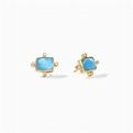 CLARA STUD TURQUOISE BLUE EARRING