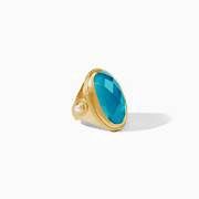 CANNES STATEMENT RING TURQUOISE 7