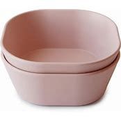 SQUARE DINNERWARE BOWL SET OF 2 BLUSH