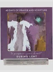 40 DAYS OF PRAYER &amp; SCRIPTURE FOR LENT WITH STAND