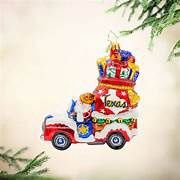 LONE STAR SANTA CRUISER ORNAMENT