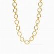 CATALINA DEMI LINK NECKLACE PEARL