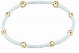 &quot;E&quot;SSENTIALS SIGNATURE BLUE BRACELET/HAIRTIES