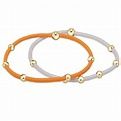 &quot;E&quot;SSENTIALS ORANGE BRACELET/HAIRTIES