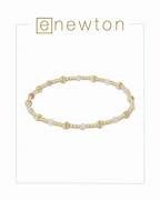 PEARL SINCERITY 4MM BEAD BRACELET MOONSTONE