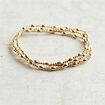 HOPE SINCERITY 2MM BEAD BRACELET WHITE