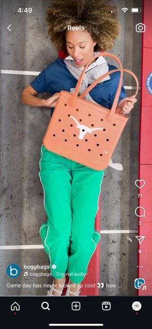 BABY BOGG BAG U OF TEXAS