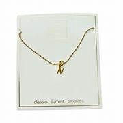 16&quot; GOLD NECKLACE RESPECT - DISC N