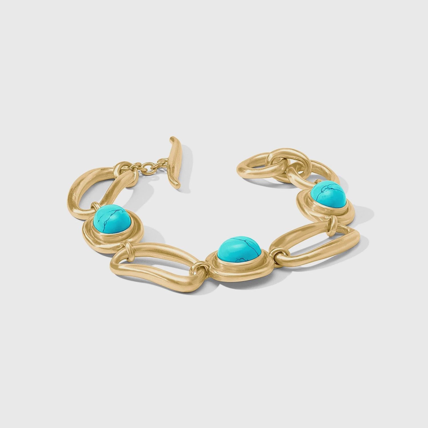 WAVE STONE BRACLET TURQUOISE BLUE