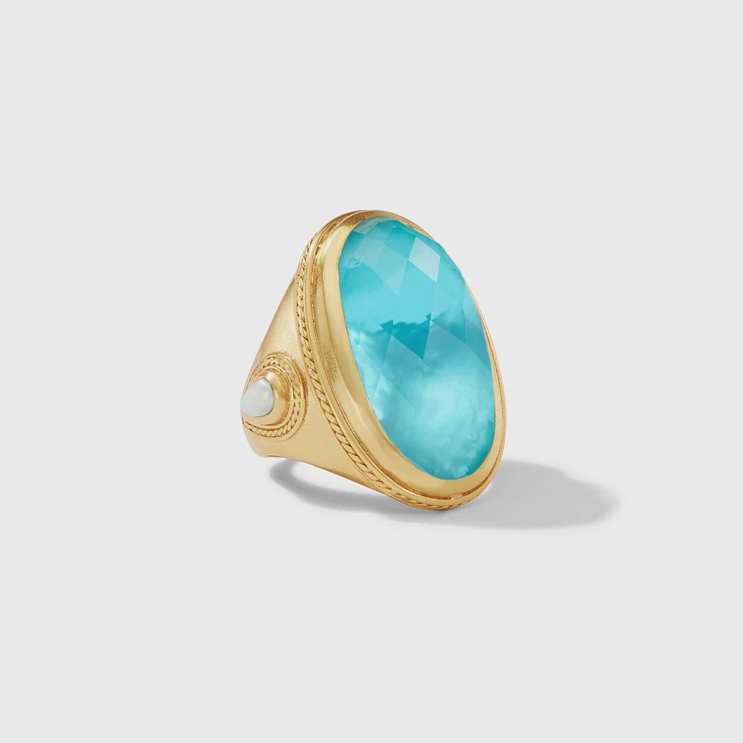 CANNES STATEMENT RING TURQUOISE 8