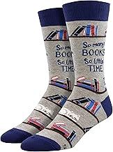 TIME FOR A GOOD BOOK GRAY HEATHER SOCKS
