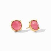 CLARA STUD PINK EARRING