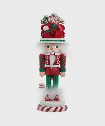 12&quot;  CANDY SOLDIER NUTCRACKER