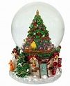 120MM MUSICAL CHRISTMAS TREE WATERGLOBE