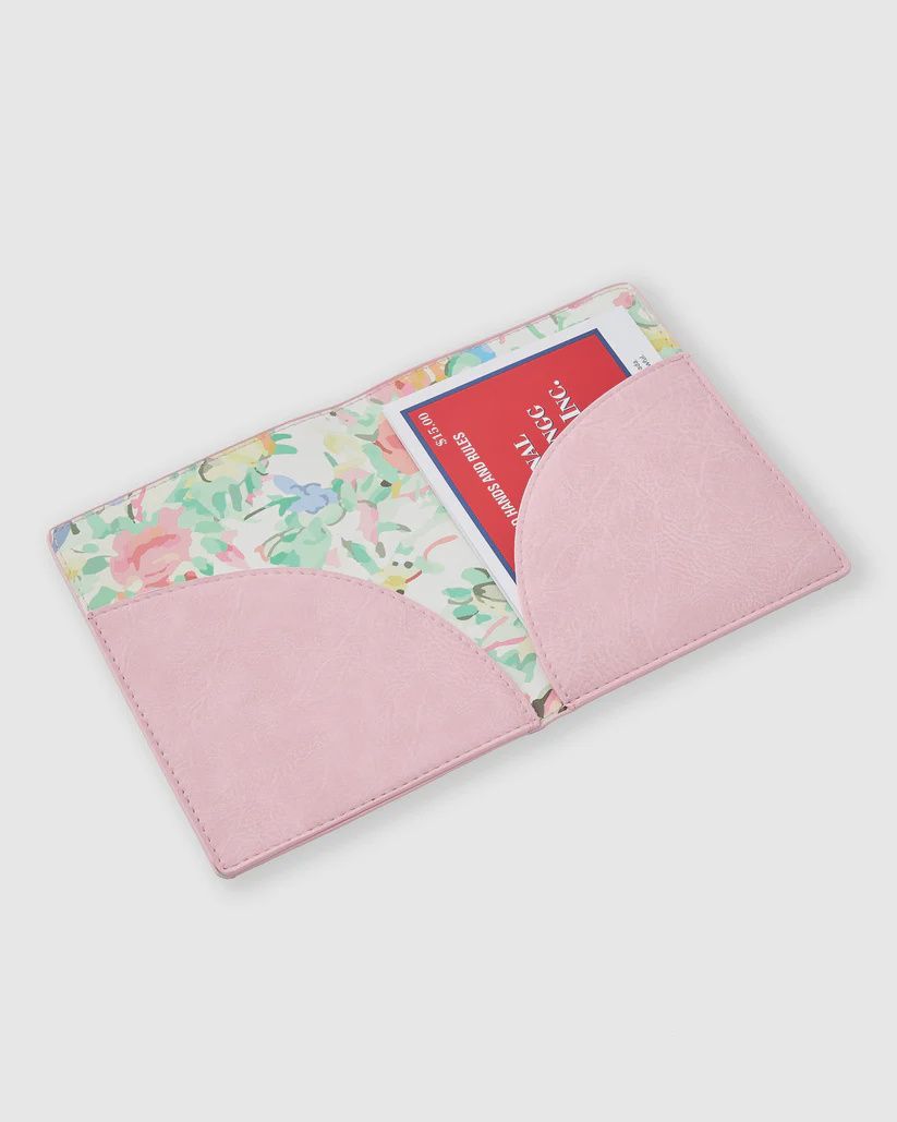 LIGHT PINK CARD FOLIO