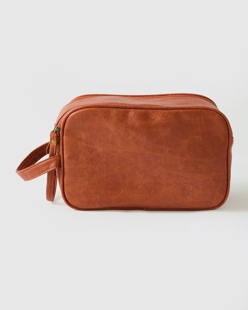 COGNAC TILE STORAGE BAG