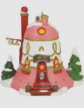NORTH POLE BELLE&#39;S ORNAMENT HOUSE