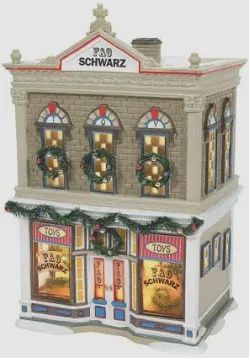 SNOW VILLAGE WONDER OF FAO SCHWARZ STORE