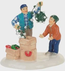 SNOW VILLAGE CLARK &amp; RUSTY CONT TRADITION