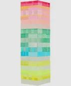 LUCITE JUMBLING TOWER OMBRE