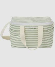 LIGHT COOLER BAG SAGE STRIPE