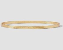 CRESCENT GOLD BANGLE SMALL