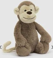 BASHFUL MONKEY ORIGINAL MEDIUM