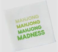 MAHJONG MADNESS NAPKINS