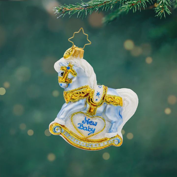 BABY&#39;S FIRST CHRISTMAS FOAL GEM