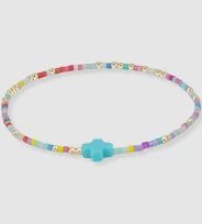 HOPE UNWRITTEN SIGNATURE CROSS BRACELET HOT MESS