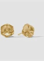 BLOOM STUD EARRING GOLD