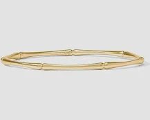 BAMBOO BANGLE GOLD SMALL