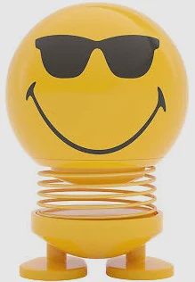 HOPTIMIST SMILEY COOL YELLOW SMALL