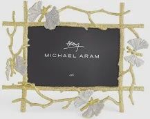 BUTTERFLY GINKGO GOLD 4 X 6 FRAME
